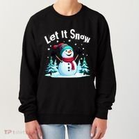 Let It Snow Snowman Women's Sweatshirt thumb 0