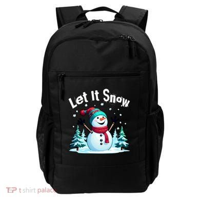 Let It Snow Snowman Backpack