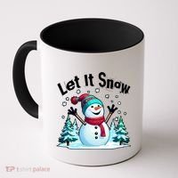 Let It Snow Snowman Coffee Mug thumb 0