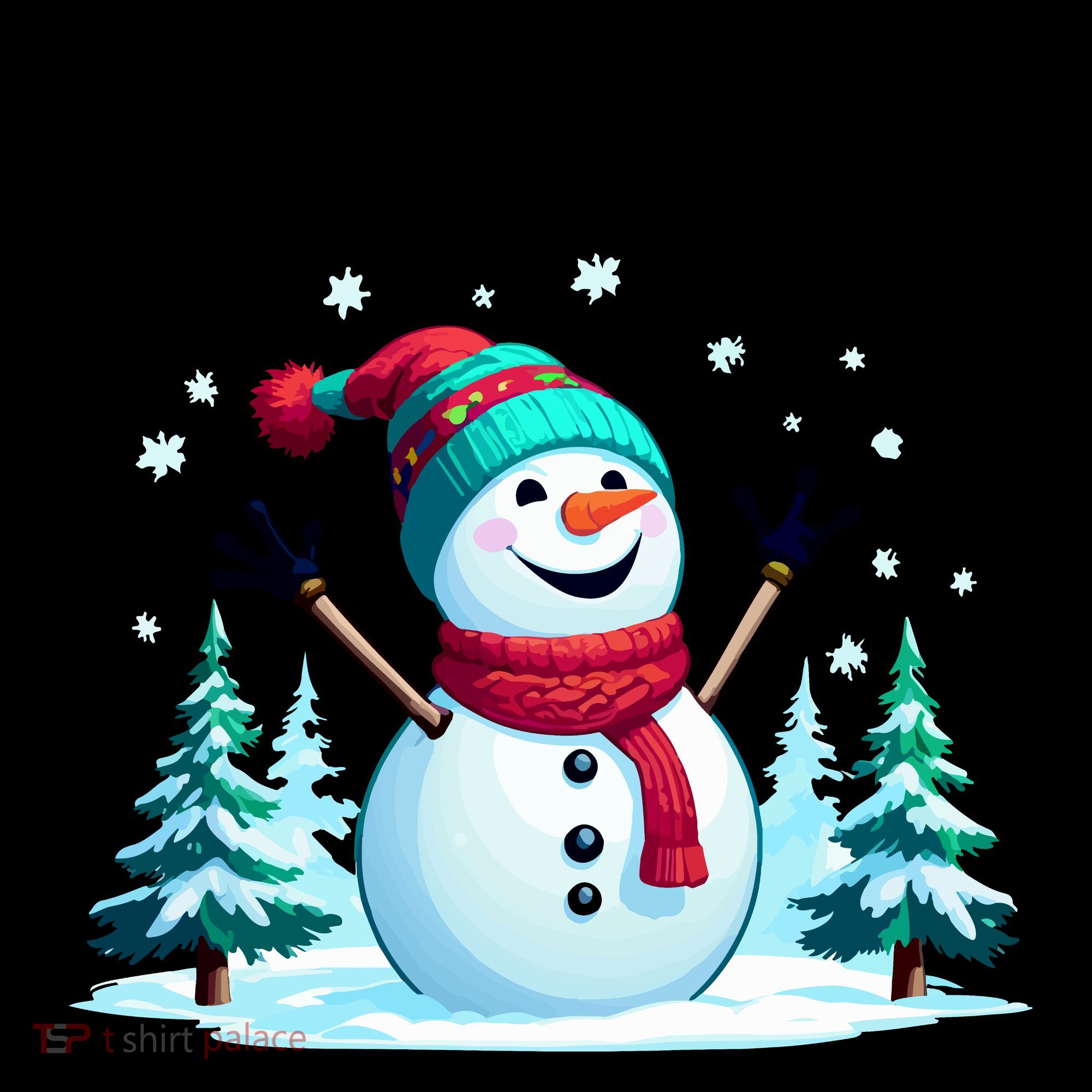Let It Snow Snowman Coffee Mug