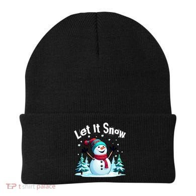 Let It Snow Snowman Beanie