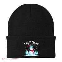 Let It Snow Snowman Beanie thumb 0