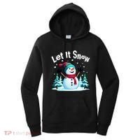Let It Snow Snowman Women's Hoodie thumb 0