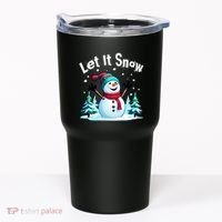 Let It Snow Snowman Tumbler thumb 0