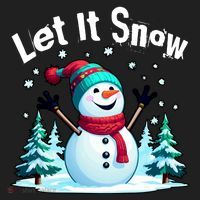 Let It Snow Snowman Hat thumb 2
