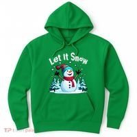 Let It Snow Snowman Hoodie thumb 0