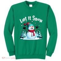 Let It Snow Snowman Sweatshirt thumb 0