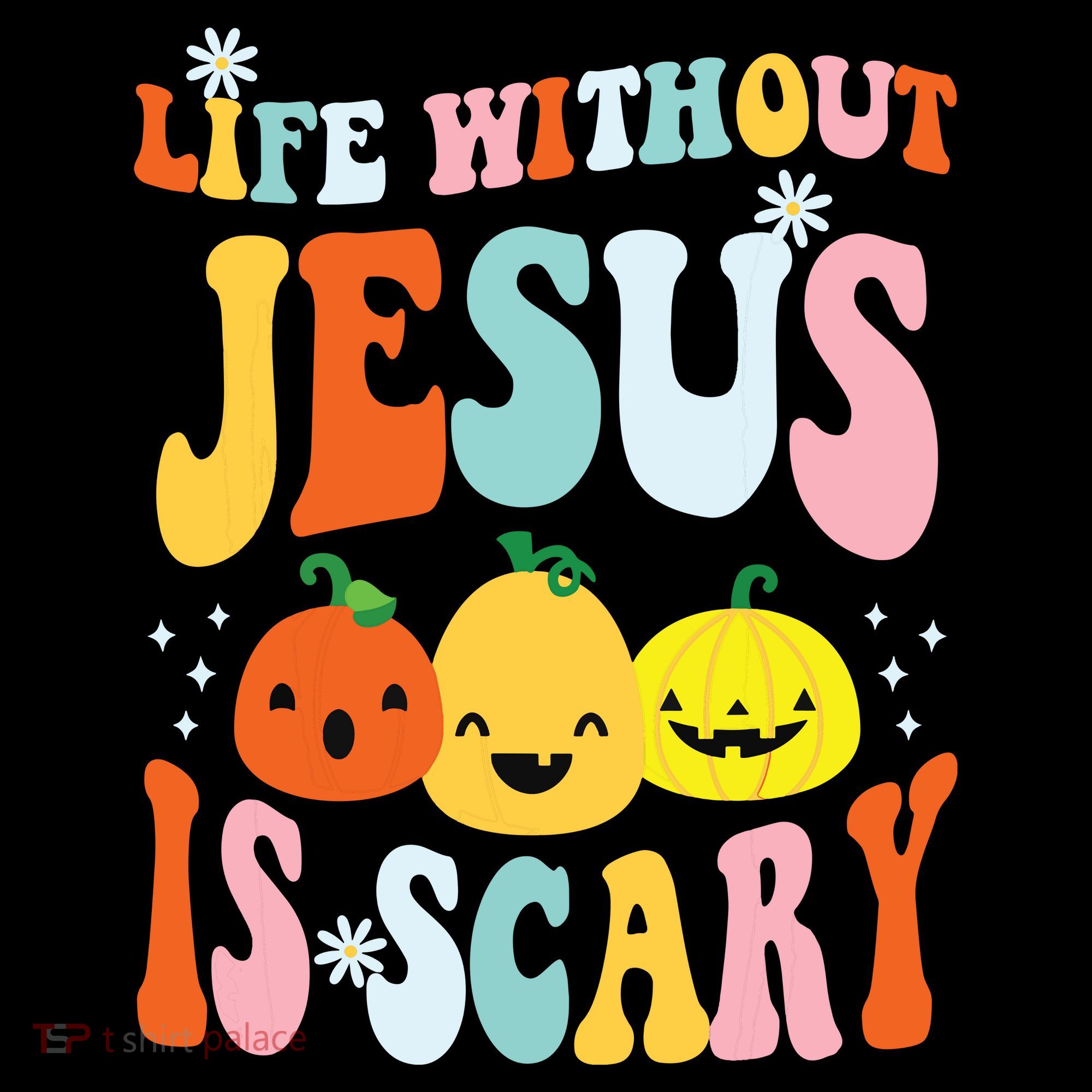 Life Is Scary Without Jesus Christian Faith Halloween Coffee Mug
