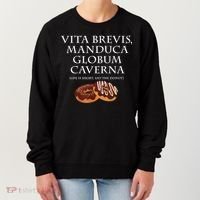 Life Is Short, Eat The Donut Latin Language Women's Sweatshirt thumb 0