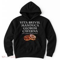 Life Is Short, Eat The Donut Latin Language Hoodie thumb 0
