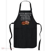 Life Is Short, Eat The Donut Latin Language Apron thumb 0