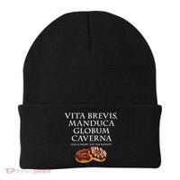 Life Is Short, Eat The Donut Latin Language Beanie thumb 0