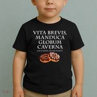 Life Is Short, Eat The Donut Latin Language Toddler T-Shirt thumb 2