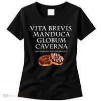 Life Is Short, Eat The Donut Latin Language Women's T-Shirt thumb 0