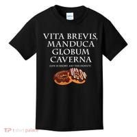 Life Is Short, Eat The Donut Latin Language Kids T-Shirt thumb 0