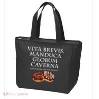 Life Is Short, Eat The Donut Latin Language Tote Bag thumb 3