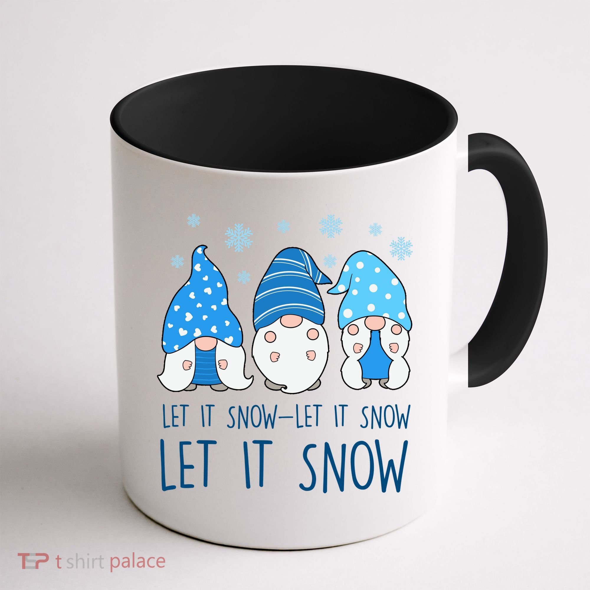 Let It Snow Gnomes Winter Holiday Cute Coffee Mug