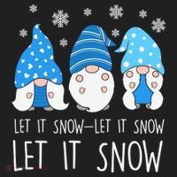 Let It Snow Gnomes Winter Holiday Cute Tumbler thumb 3