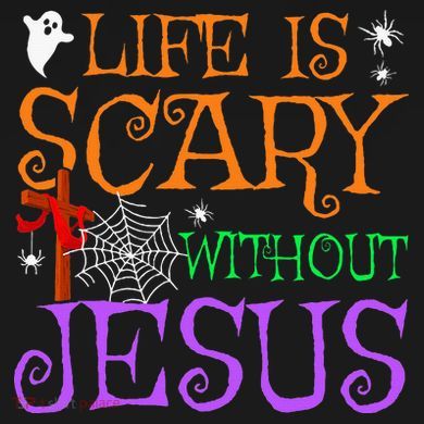 Life Is Scary Without Jesus Visor