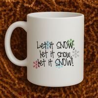 Let It Snow Let It Snow Let It Snow Coffee Mug thumb 2