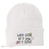 Let It Snow Let It Snow Let It Snow Beanie thumb 0