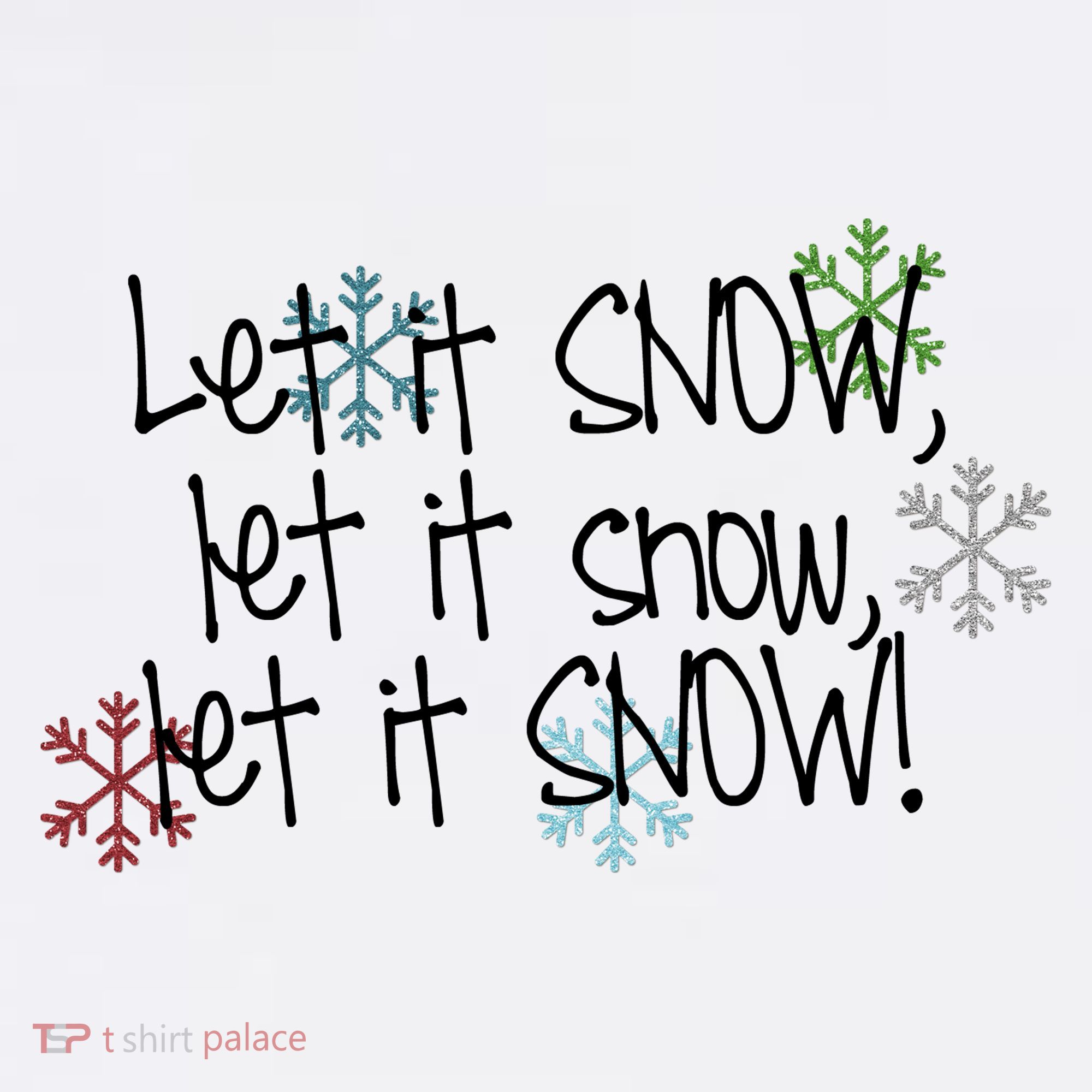 Let It Snow Let It Snow Let It Snow Women's Hoodie