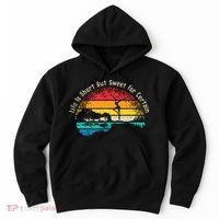 Life Is Short Guitar But Sweet For Certain Hoodie thumb 0