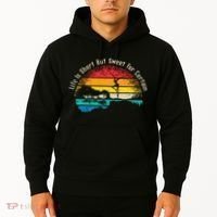 Life Is Short Guitar But Sweet For Certain Hoodie thumb 2