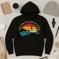 Life Is Short Guitar But Sweet For Certain Hoodie thumb 3