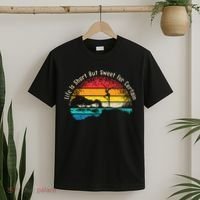 Life Is Short Guitar But Sweet For Certain T-Shirt thumb 2