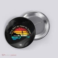 Life Is Short Guitar But Sweet For Certain Button thumb 0