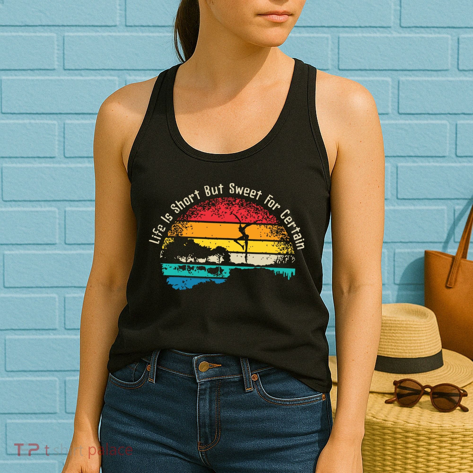 Life Is Short Guitar But Sweet For Certain Women's Tank Top