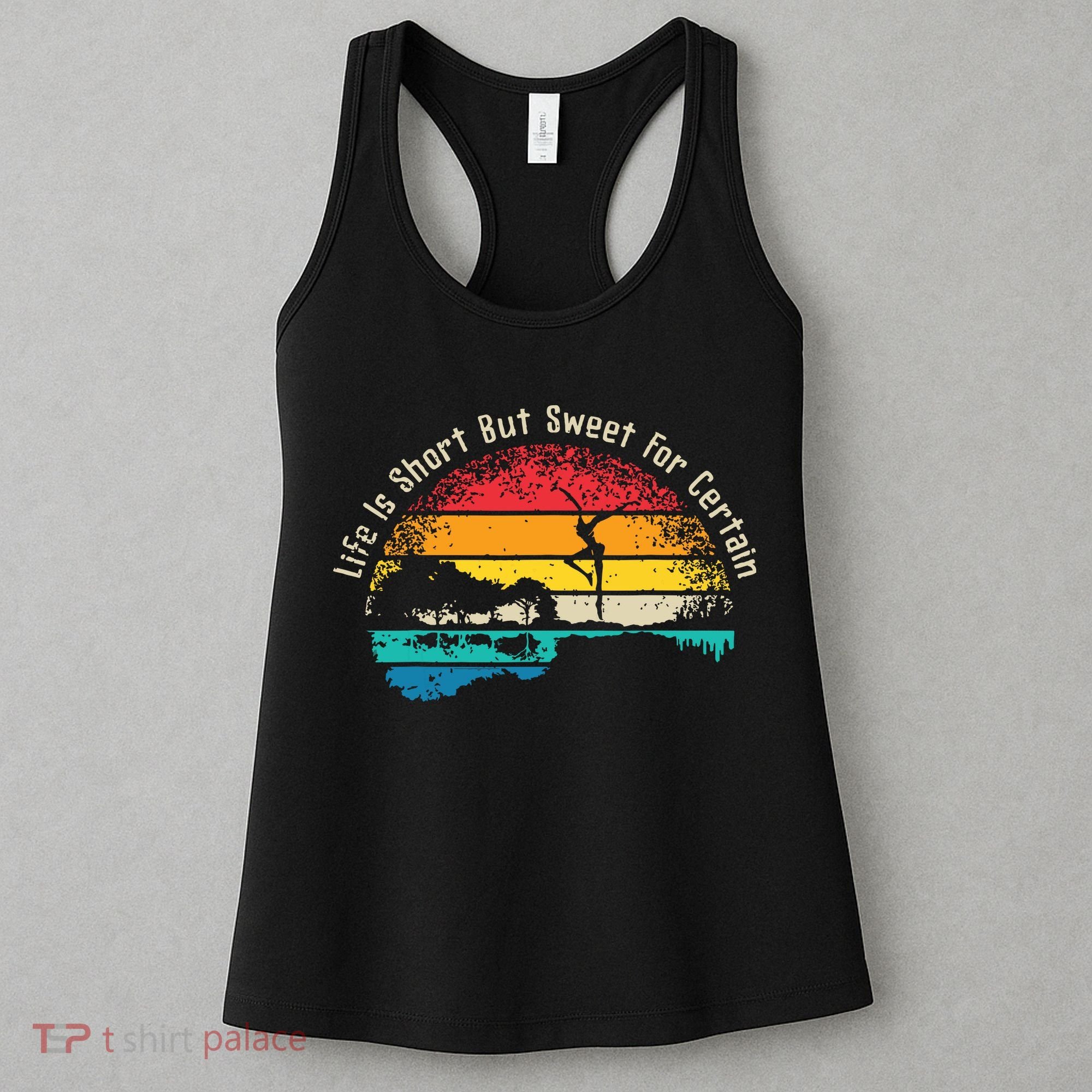 Life Is Short Guitar But Sweet For Certain Women's Tank Top