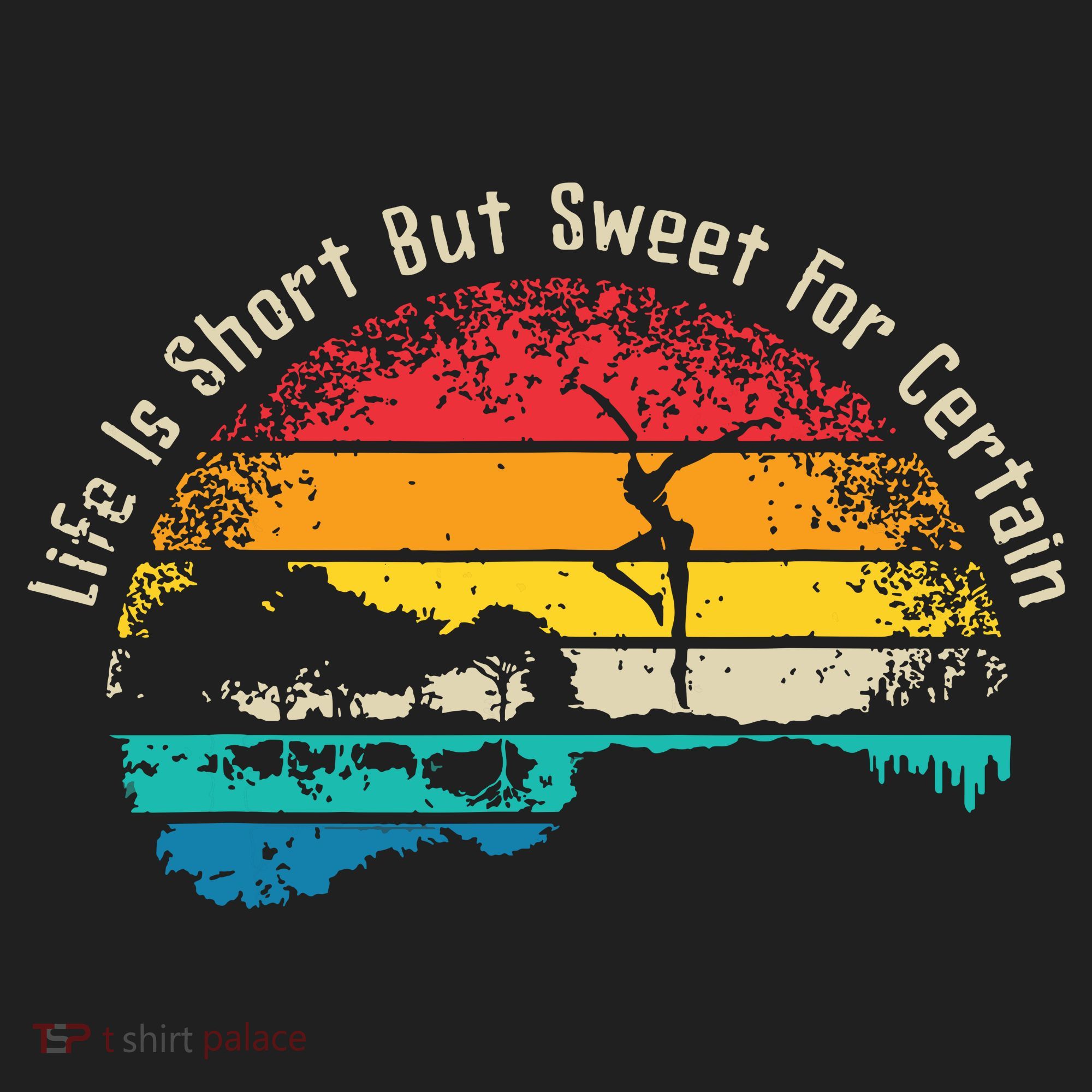 Life Is Short Guitar But Sweet For Certain Golf Towel