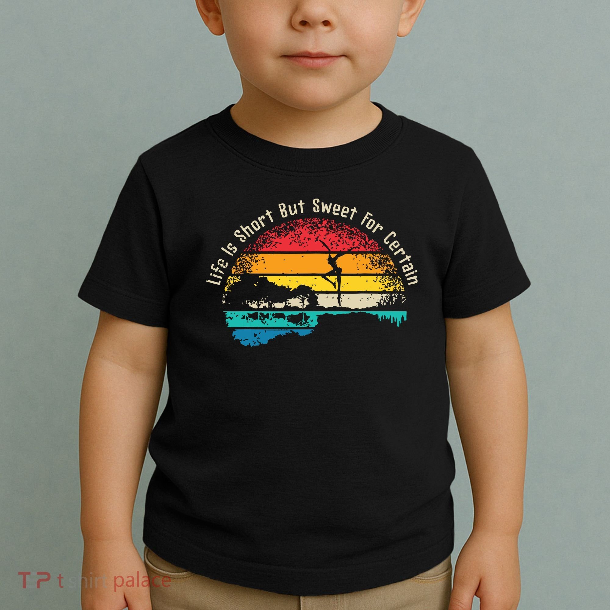 Life Is Short Guitar But Sweet For Certain Toddler T-Shirt