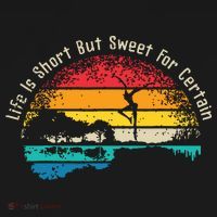 Life Is Short Guitar But Sweet For Certain Women's T-Shirt thumb 6