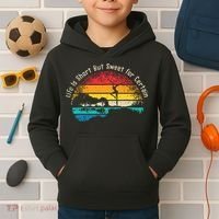 Life Is Short Guitar But Sweet For Certain Kids Hoodie thumb 2