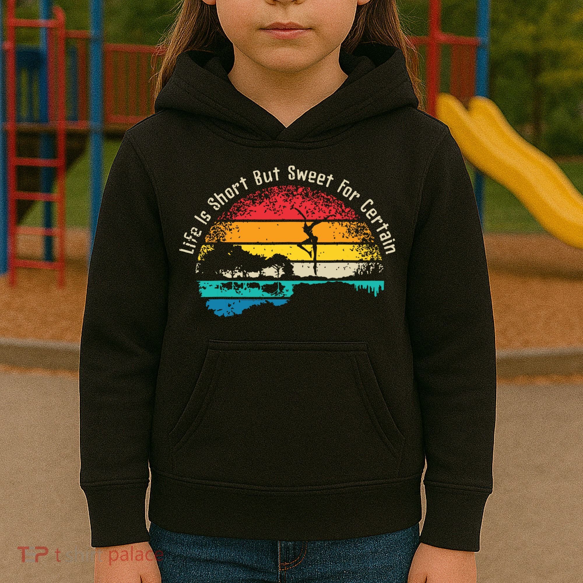 Life Is Short Guitar But Sweet For Certain Kids Hoodie