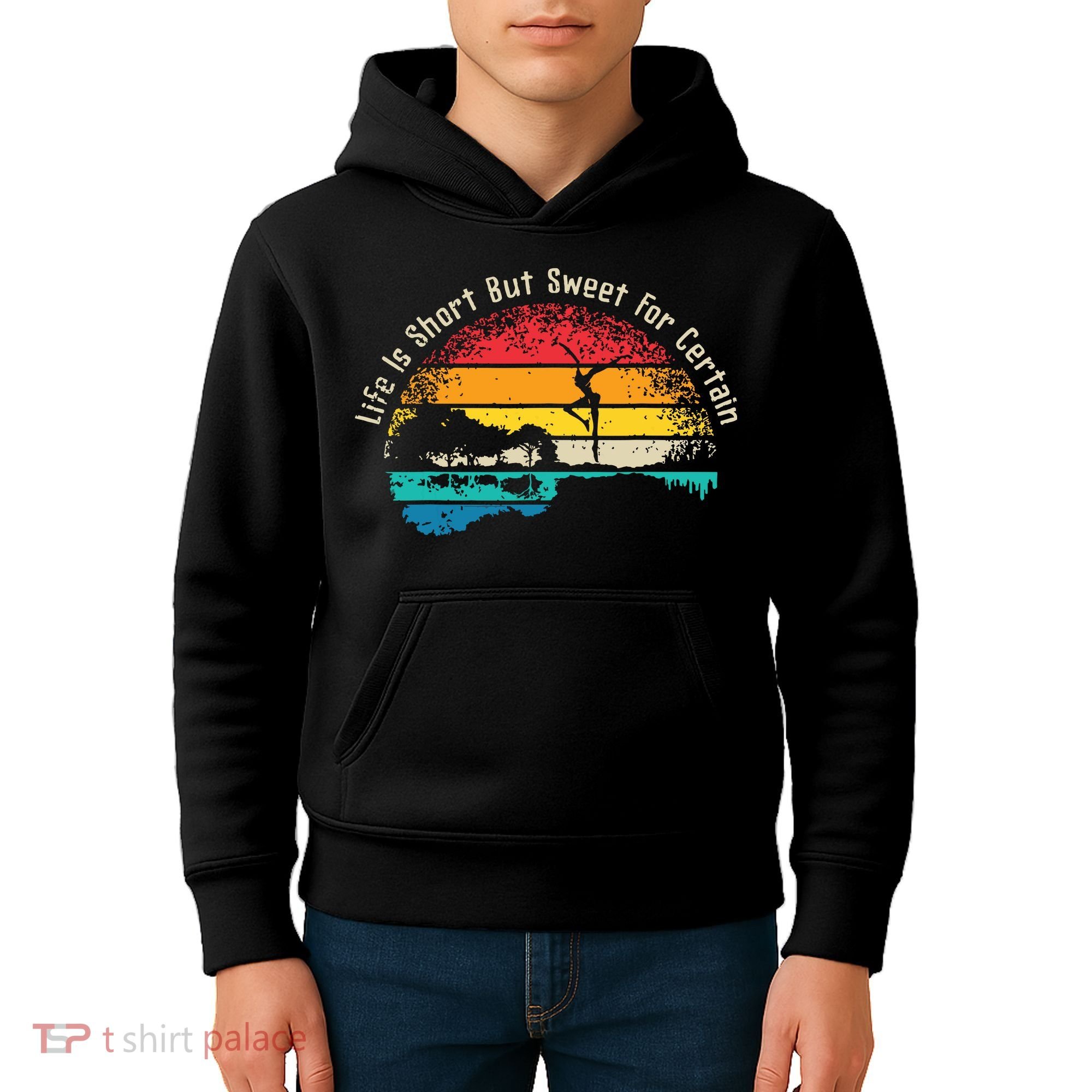 Life Is Short Guitar But Sweet For Certain Kids Hoodie