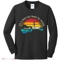 Life Is Short Guitar But Sweet For Certain Kids Long Sleeve Shirt thumb 0