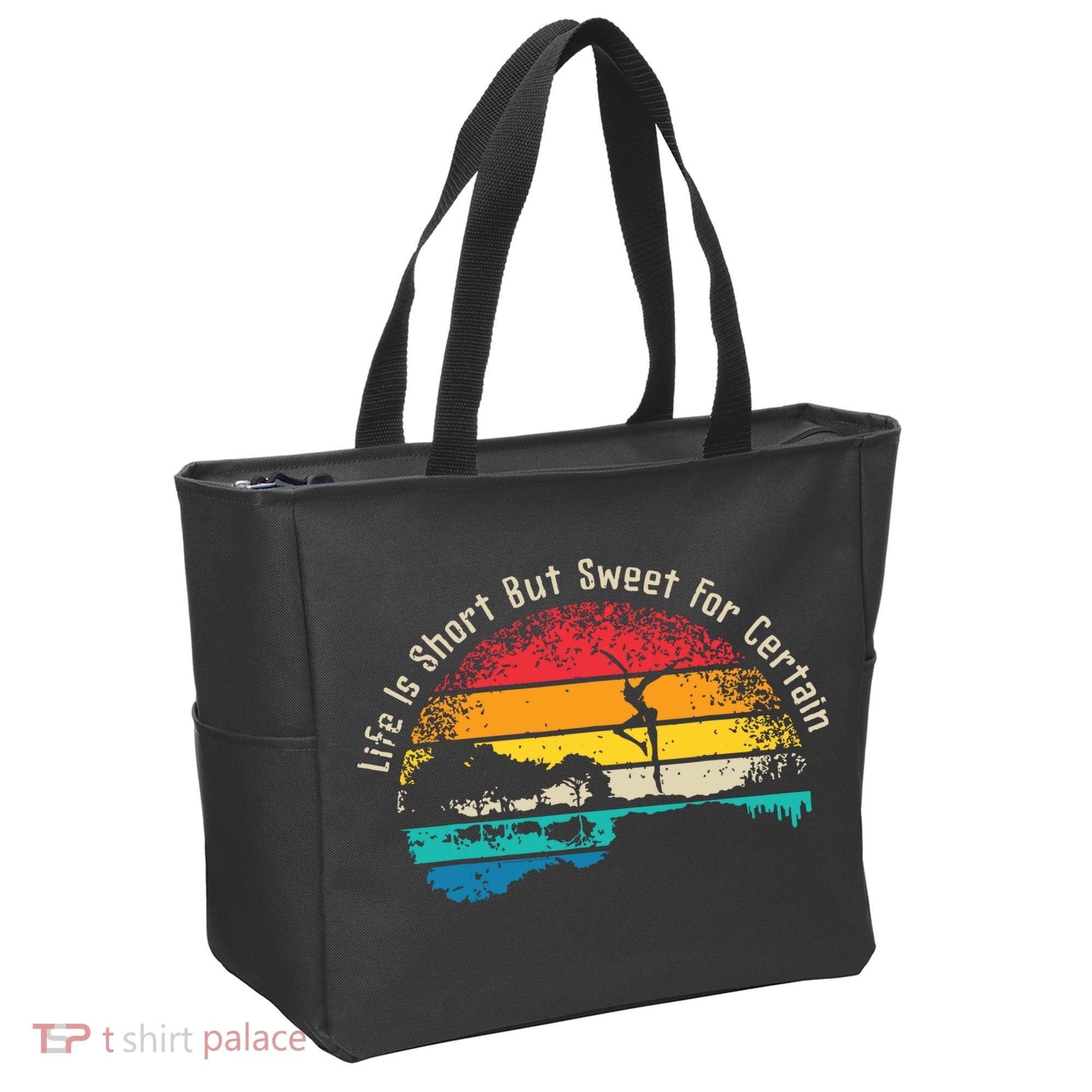 Life Is Short Guitar But Sweet For Certain Tote Bag