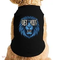Lions Inspirational Strength And Courage Doggie Tank thumb 0