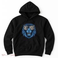 Lions Inspirational Strength And Courage Hoodie thumb 0