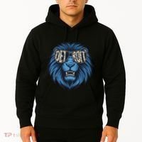 Lions Inspirational Strength And Courage Hoodie thumb 2