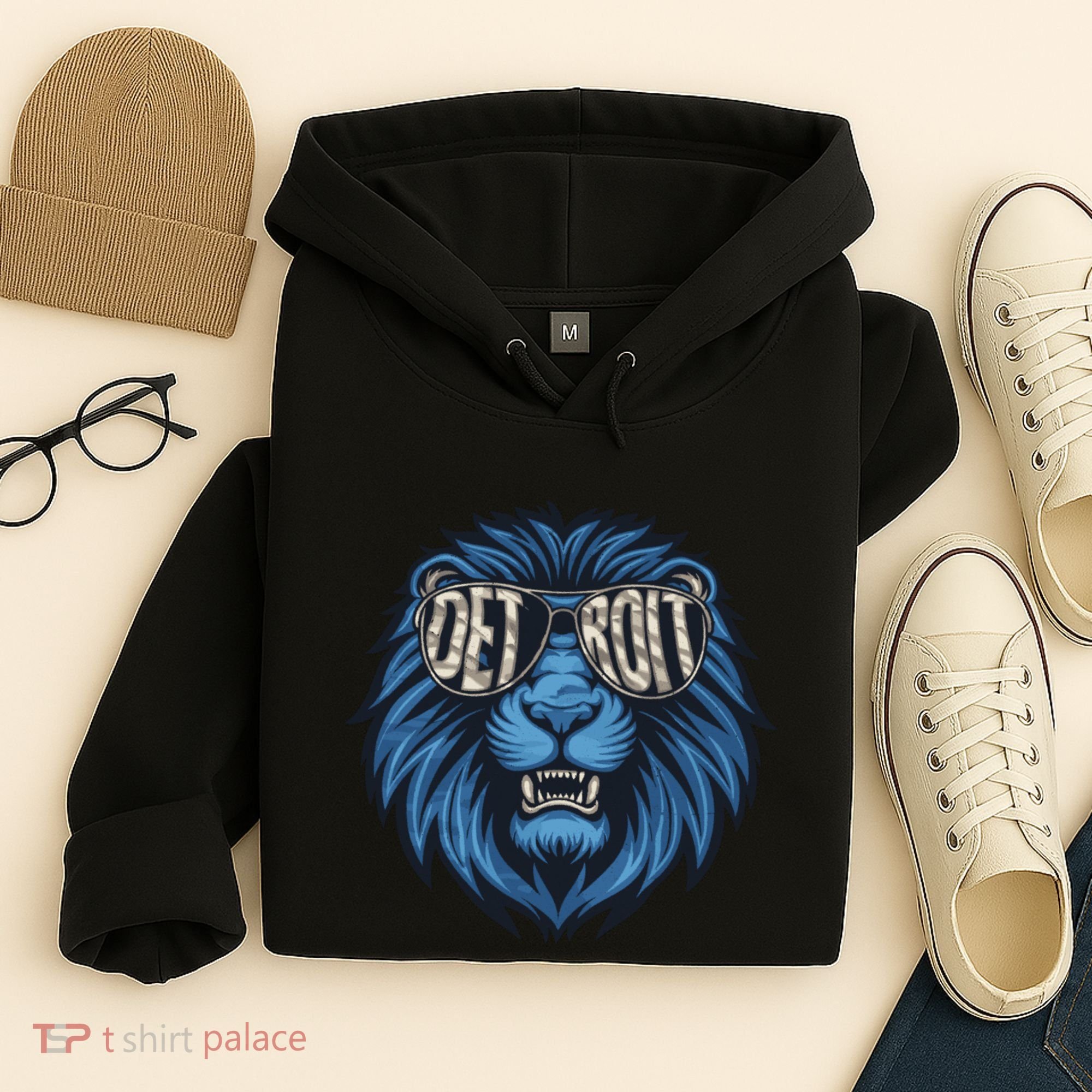 Lions Inspirational Strength And Courage Hoodie