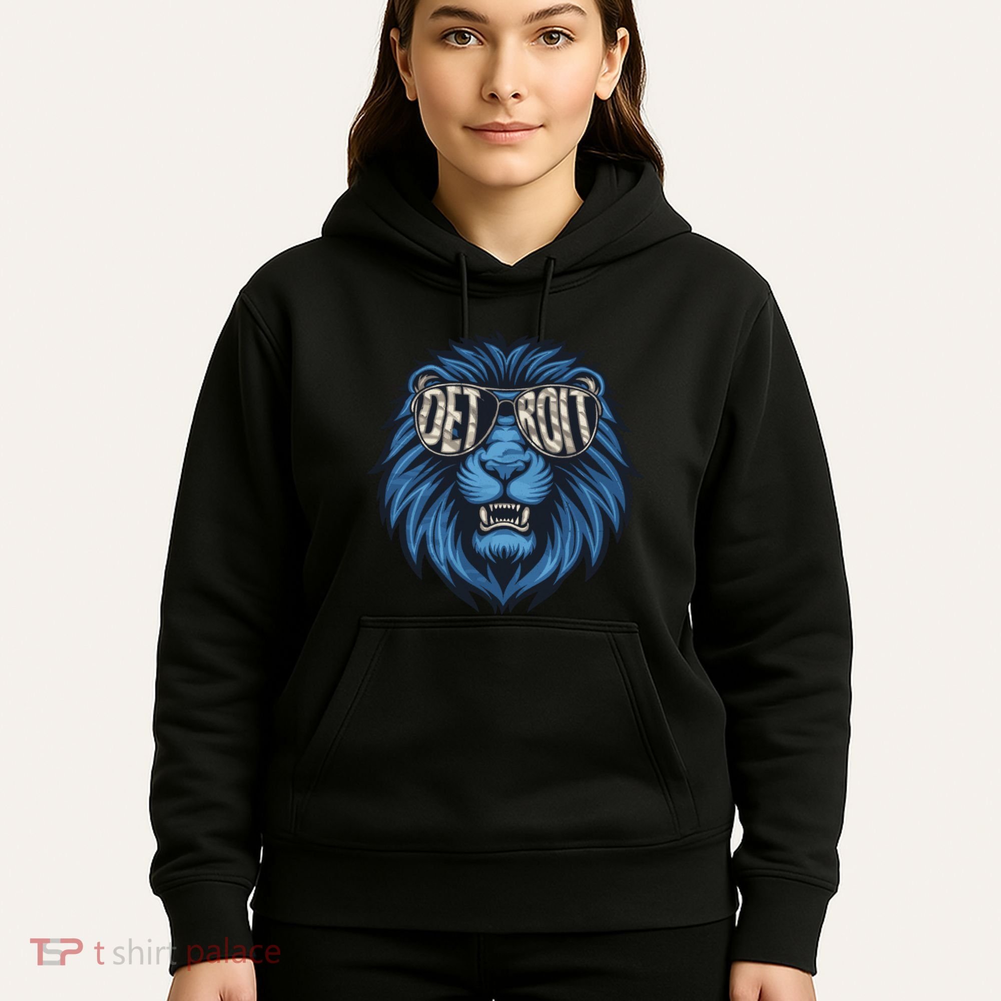 Lions Inspirational Strength And Courage Hoodie