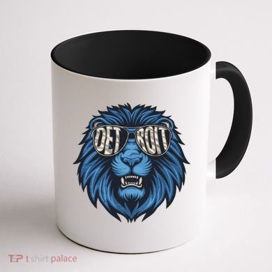 Lions Inspirational Strength And Courage Coffee Mug back