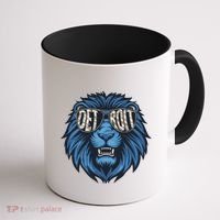 Lions Inspirational Strength And Courage Coffee Mug thumb 1