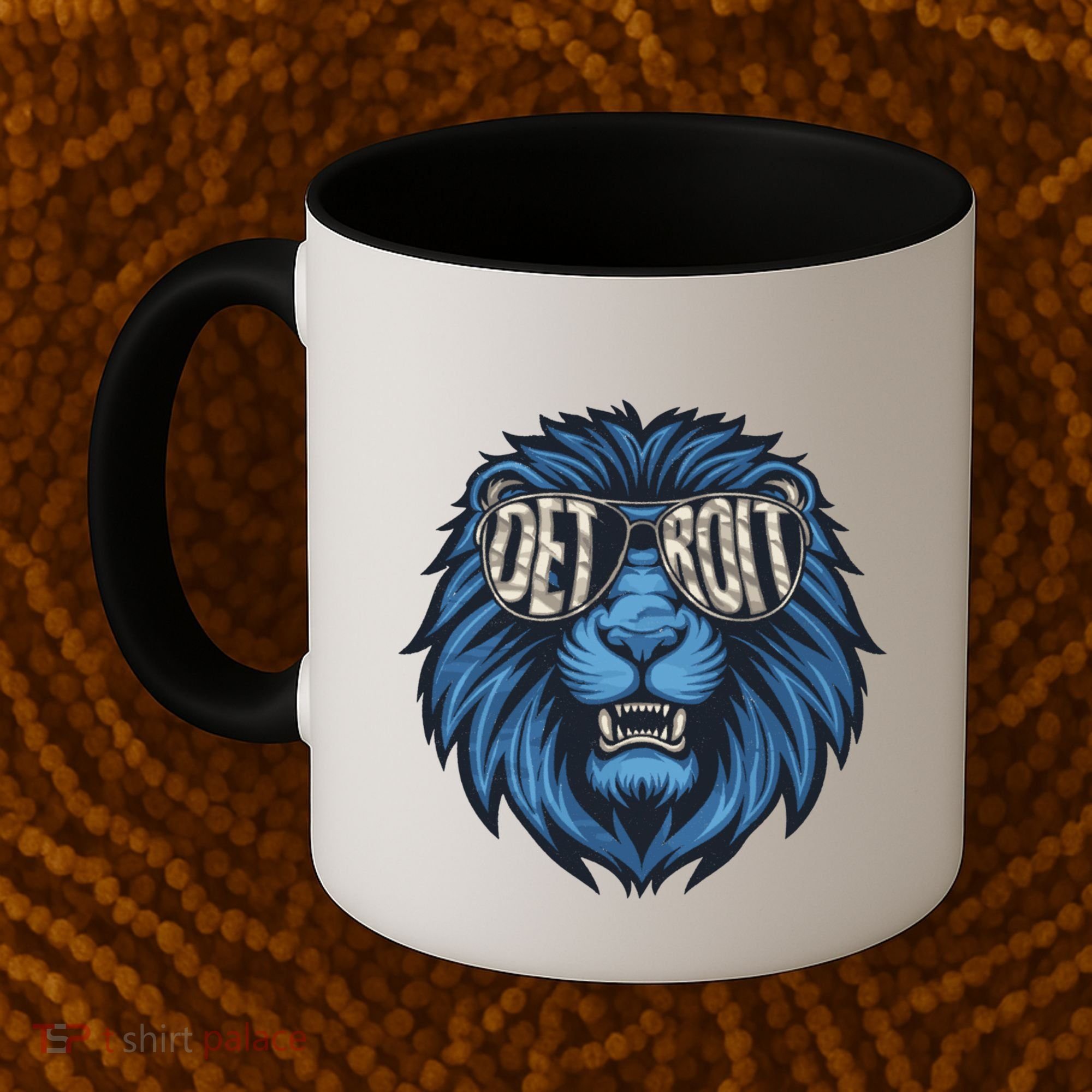 Lions Inspirational Strength And Courage Coffee Mug