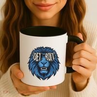 Lions Inspirational Strength And Courage Coffee Mug thumb 3